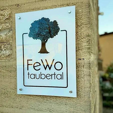 Taubertal - Historie Trifft Moderne - Apartment *